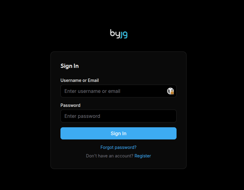 New Login